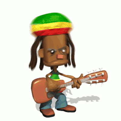 Rastafarian playing g wapday-com 1
